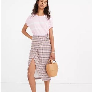 Madewell Sarong Midi Skirt